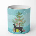Black Cornish Rex Cat Christmas Decorative Soy Candle Nature Soy Wax Essential Oil Home Decor Ideal for Bedroom Kitchen Bath Office Gift, 10 oz