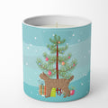 Highlander Lynx Cat Christmas Decorative Soy Candle Nature Soy Wax Essential Oil Home Decor Ideal for Bedroom Kitchen Bath Office Gift, 10 oz