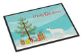 Peterbald Cat Christmas Doormat Indoor Outdoor 24H X 36W Front Door Mat Rugs for Entryway, Non Slip Washable Low Pile,