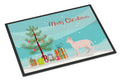 Sphynx Cat Christmas Doormat Indoor Outdoor 18H X 27W Front Door Mat Rugs for Entryway, Non Slip Washable