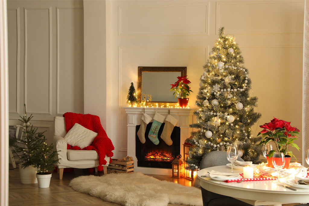 Thai Lilac Cat Christmas Holiday Stocking Double-Sided Print, Polyester Suede,11x18, Made in USA