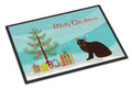 Burmese Cat Christmas Doormat Indoor Outdoor 24H X 36W Front Door Mat Rugs for Entryway, Non Slip Washable Low Pile,