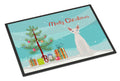 Devon Rex Cat Christmas Doormat Indoor Outdoor 24H X 36W Front Door Mat Rugs for Entryway, Non Slip Washable Low Pile,