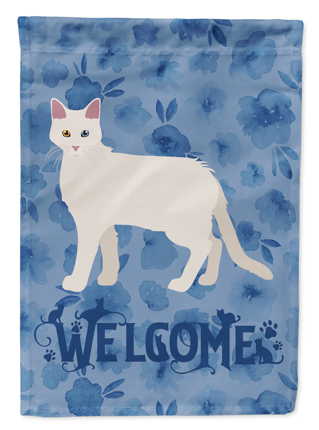 Aphrodite Giant #1 Cat Welcome Garden Flag Mailbox Decorative Yard Banner Outside Patio Artwork for Flower Beds, Garden Size, Multicolor
