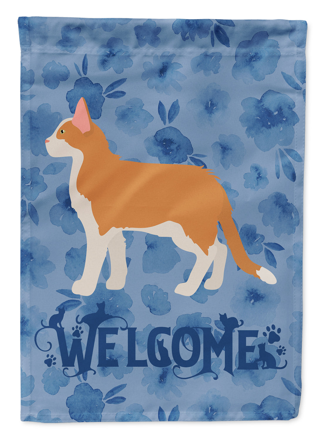 Aphrodite Giant #2 Cat Welcome Garden Flag Mailbox Decorative Yard Banner Outside Patio Artwork for Flower Beds, Garden Size, Multicolor
