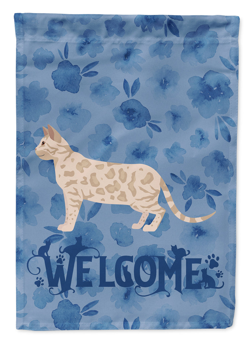 Bengal #1 Cat Welcome Garden Flag Mailbox Decorative Yard Banner Outside Patio Artwork for Flower Beds, Garden Size, Multicolor