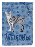 California Spangled #1 Cat Welcome Garden Flag Mailbox Decorative Yard Banner Outside Patio Artwork for Flower Beds, Garden Size, Multicolor