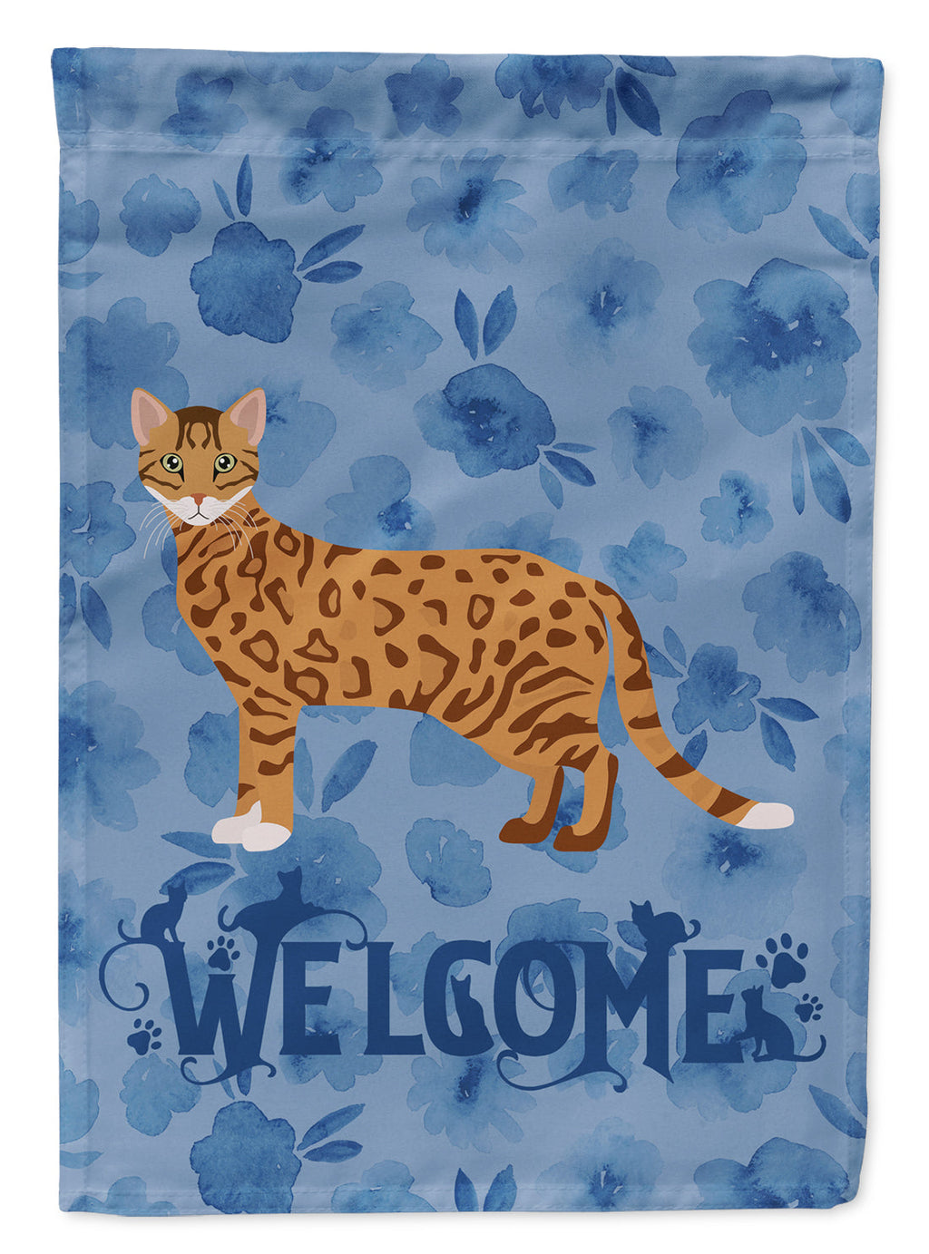Cheetoh #1 Cat Welcome Garden Flag Mailbox Decorative Yard Banner Outside Patio Artwork for Flower Beds, Garden Size, Multicolor