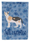 Malayan #1 Cat Welcome Garden Flag Mailbox Decorative Yard Banner Outside Patio Artwork for Flower Beds, Garden Size, Multicolor