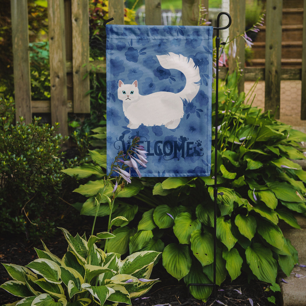 Napoleon #1 Cat Welcome Garden Flag Mailbox Decorative Yard Banner Outside Patio Artwork for Flower Beds, Garden Size, Multicolor