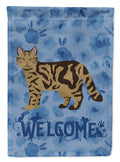 Scottish Straight #2 Cat Welcome Garden Flag Mailbox Decorative Yard Banner Outside Patio Artwork for Flower Beds, Garden Size, Multicolor
