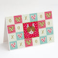 Aegean Cat Love Greeting Cards Pack of 8 Blank Cards with Envelopes Whimsical A7 Size 5x7
