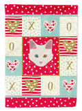 Aphrodite Giant Cat Love Garden Flag Mailbox Decorative Yard Banner Outside Patio Artwork for Flower Beds, Garden Size, Multicolor