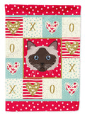 Birman Cat Love Garden Flag Mailbox Decorative Yard Banner Outside Patio Artwork for Flower Beds, Garden Size, Multicolor