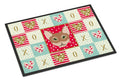 Chausie Cat Love Doormat Indoor Outdoor 18H X 27W Front Door Mat Rugs for Entryway, Non Slip Washable