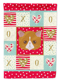 Exotic Shorthair Cat Love Garden Flag Mailbox Decorative Yard Banner Outside Patio Artwork for Flower Beds, Garden Size, Multicolor