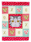 Foldex Exotic Fold Cat Love Garden Flag Mailbox Decorative Yard Banner Outside Patio Artwork for Flower Beds, Garden Size, Multicolor