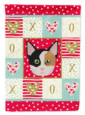 Munchkin Cat Love Garden Flag Mailbox Decorative Yard Banner Outside Patio Artwork for Flower Beds, Garden Size, Multicolor