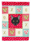 Pantherette Cat Love Garden Flag Mailbox Decorative Yard Banner Outside Patio Artwork for Flower Beds, Garden Size, Multicolor