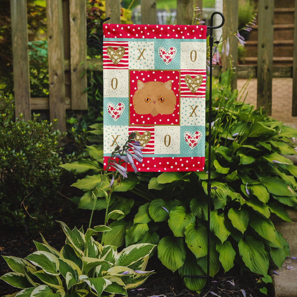 Persian Modern Cat Love Garden Flag Mailbox Decorative Yard Banner Outside Patio Artwork for Flower Beds, Garden Size, Multicolor
