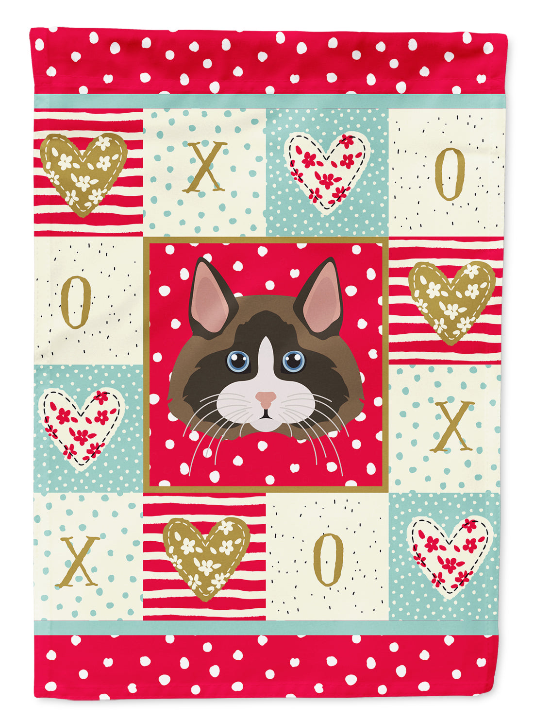 Ragdoll Cat Love Garden Flag Mailbox Decorative Yard Banner Outside Patio Artwork for Flower Beds, Garden Size, Multicolor