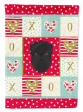 Affenpinscher Love Garden Flag Mailbox Decorative Yard Banner Outside Patio Artwork for Flower Beds, Garden Size, Multicolor