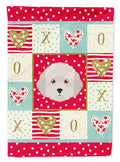 Cyprus Poodle Love Garden Flag Mailbox Decorative Yard Banner Outside Patio Artwork for Flower Beds, Garden Size, Multicolor