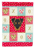 Japanese Terrier Love Garden Flag Mailbox Decorative Yard Banner Outside Patio Artwork for Flower Beds, Garden Size, Multicolor