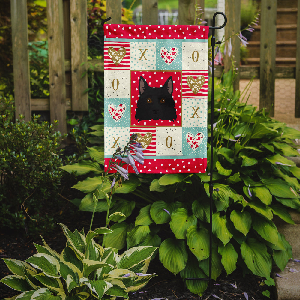 Schipperke Love Garden Flag Mailbox Decorative Yard Banner Outside Patio Artwork for Flower Beds, Garden Size, Multicolor