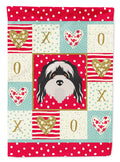 Tibetan Terrier Love Garden Flag Mailbox Decorative Yard Banner Outside Patio Artwork for Flower Beds, Garden Size, Multicolor