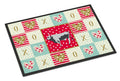 Hungarian Grey Steppe Cow Love Doormat Indoor Outdoor 18H X 27W Front Door Mat Rugs for Entryway, Non Slip Washable