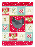 Jersey Giant Chicken Love Garden Flag Mailbox Decorative Yard Banner Outside Patio Artwork for Flower Beds, Garden Size, Multicolor