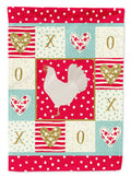 Leghorn Chicken Love Garden Flag Mailbox Decorative Yard Banner Outside Patio Artwork for Flower Beds, Garden Size, Multicolor