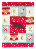 Sable Marten Love Garden Flag Mailbox Decorative Yard Banner Outside Patio Artwork for Flower Beds, Garden Size, Multicolor
