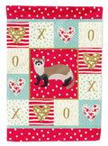 Ferret Love Garden Flag Mailbox Decorative Yard Banner Outside Patio Artwork for Flower Beds, Garden Size, Multicolor
