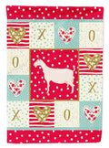 Saanen Goat Love Garden Flag Mailbox Decorative Yard Banner Outside Patio Artwork for Flower Beds, Garden Size, Multicolor