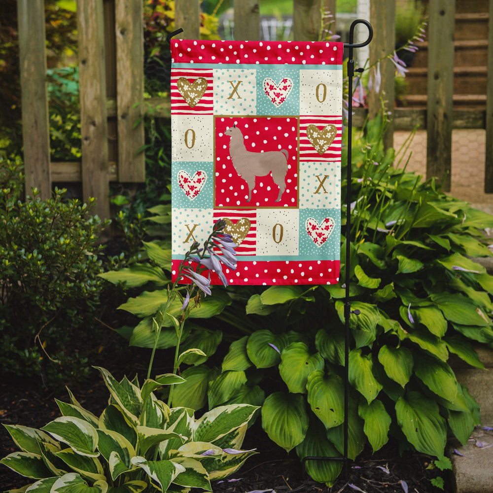 Llama Love Garden Flag Mailbox Decorative Yard Banner Outside Patio Artwork for Flower Beds, Garden Size, Multicolor