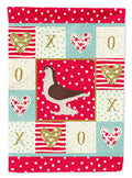 Large Pigeon Love Garden Flag Mailbox Decorative Yard Banner Outside Patio Artwork for Flower Beds, Garden Size, Multicolor