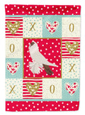 German Helmet Pigeon Love Garden Flag Mailbox Decorative Yard Banner Outside Patio Artwork for Flower Beds, Garden Size, Multicolor