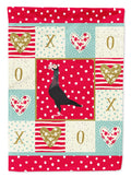 English Carrier Pigeon Love Garden Flag Mailbox Decorative Yard Banner Outside Patio Artwork for Flower Beds, Garden Size, Multicolor