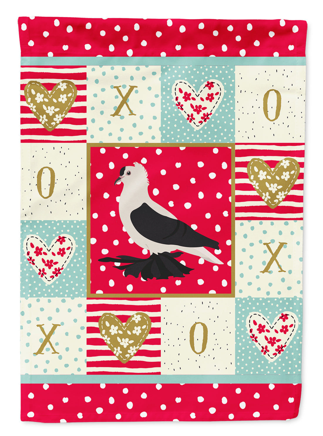 Saxon Fairy Swallow Pigeon Love Garden Flag Mailbox Decorative Yard Banner Outside Patio Artwork for Flower Beds, Garden Size, Multicolor