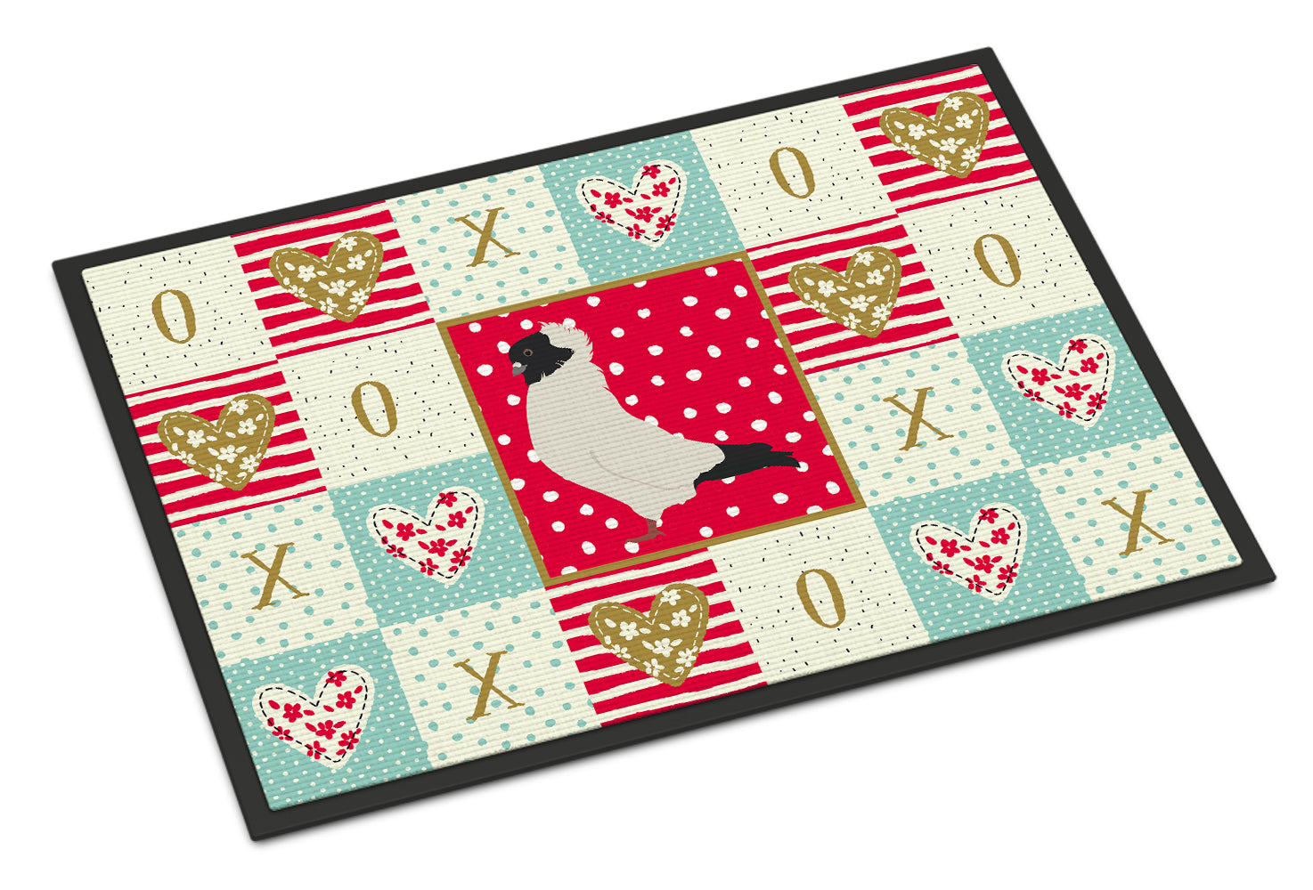 Nun Pigeon Love Doormat Indoor Outdoor 18H X 27W Front Door Mat Rugs for Entryway, Non Slip Washable