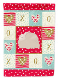 Fluffy Angora Rabbit Love Garden Flag Mailbox Decorative Yard Banner Outside Patio Artwork for Flower Beds, Garden Size, Multicolor