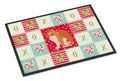 English Lop Rabbit Love Doormat Indoor Outdoor 18H X 27W Front Door Mat Rugs for Entryway, Non Slip Washable