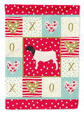 Dorper Sheep Love Garden Flag Mailbox Decorative Yard Banner Outside Patio Artwork for Flower Beds, Garden Size, Multicolor
