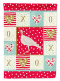 Beltsville Small White Turkey Hen Love Garden Flag Mailbox Decorative Yard Banner Outside Patio Artwork for Flower Beds, Garden Size, Multicolor