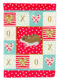 Chinese Hamster Love Garden Flag Mailbox Decorative Yard Banner Outside Patio Artwork for Flower Beds, Garden Size, Multicolor