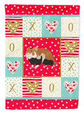 European Hamster Love Garden Flag Mailbox Decorative Yard Banner Outside Patio Artwork for Flower Beds, Garden Size, Multicolor