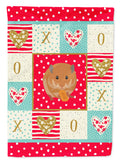 Teddy Bear Hamster Love Garden Flag Mailbox Decorative Yard Banner Outside Patio Artwork for Flower Beds, Garden Size, Multicolor