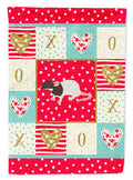 Dumbo Rat Love Garden Flag Mailbox Decorative Yard Banner Outside Patio Artwork for Flower Beds, Garden Size, Multicolor
